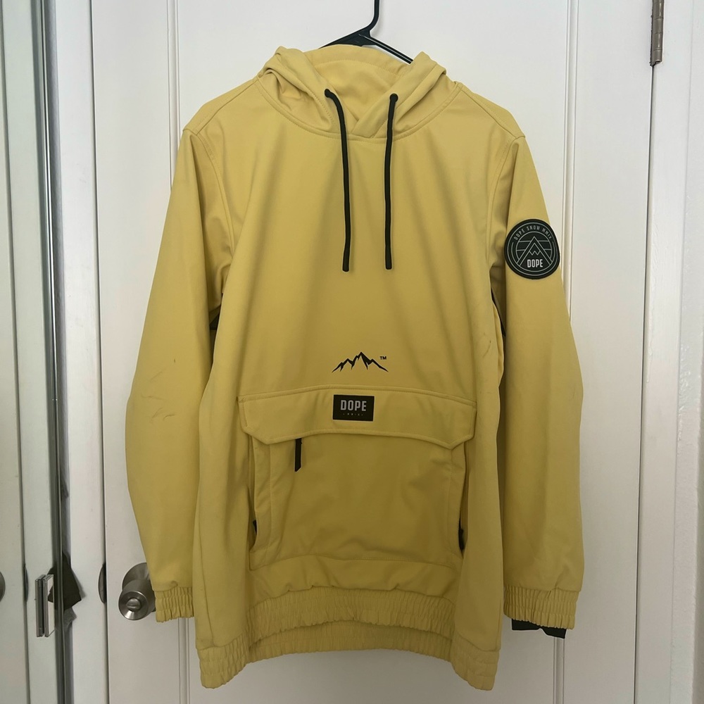 Dope snow yeti soft shell snowboard jacket
